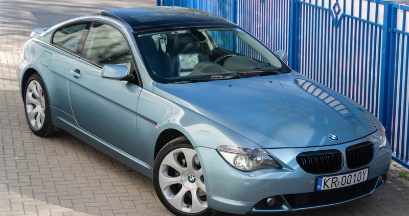 BMW Seria 6 cena 71000 przebieg: 155000, rok produkcji 2004 z Białystok małe 781